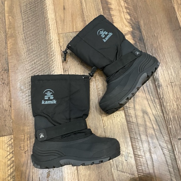 Kamik winter snow boots boy 10 - Picture 1 of 6